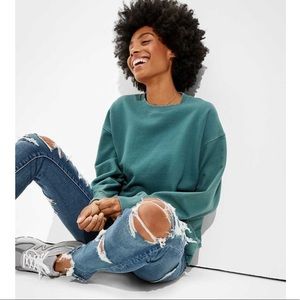 American Eagle Oversized Vintage Crewneck